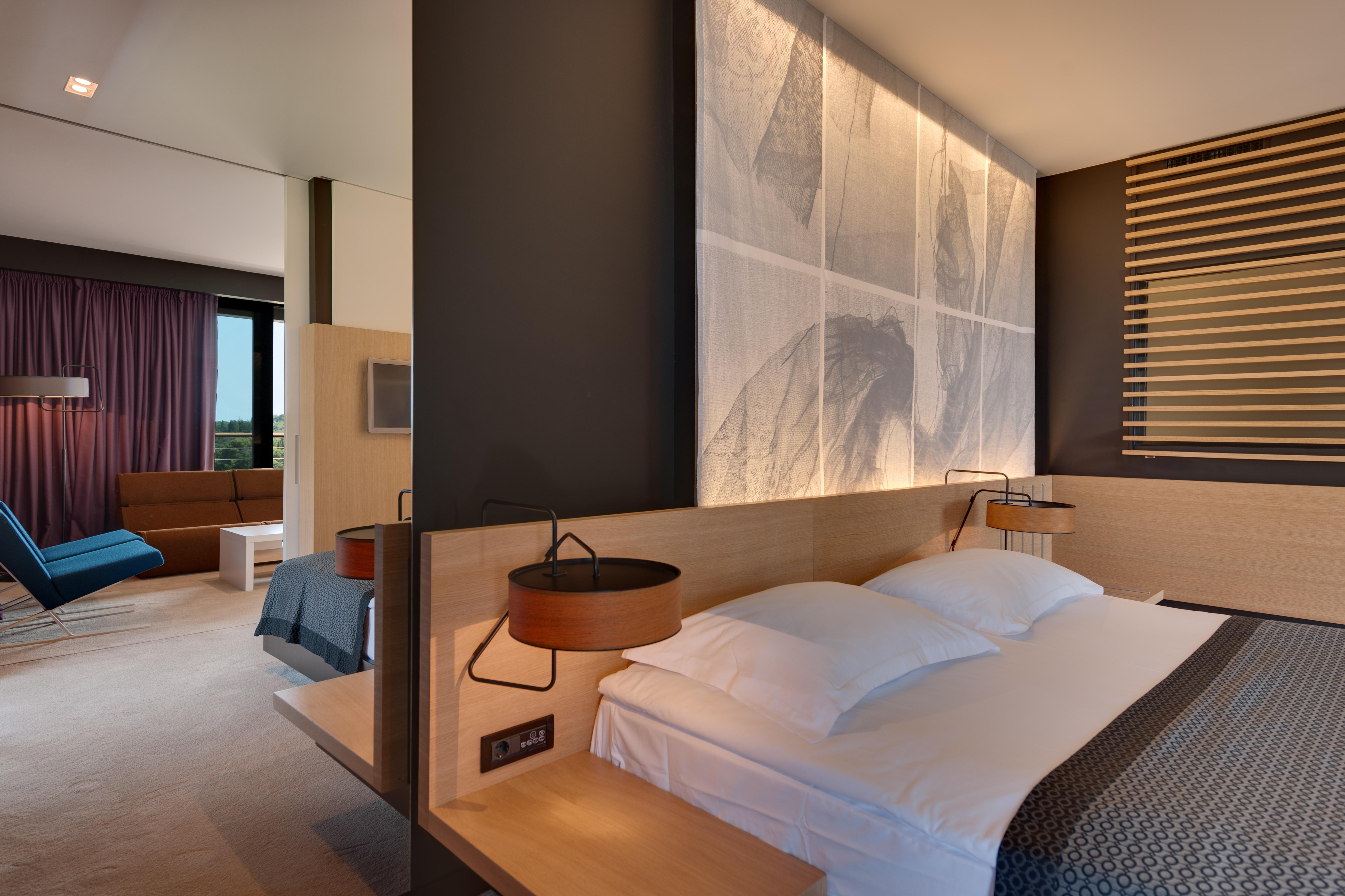 Lone Hotel By Maistra Collection Rovinj Exterior photo A room at the hotel