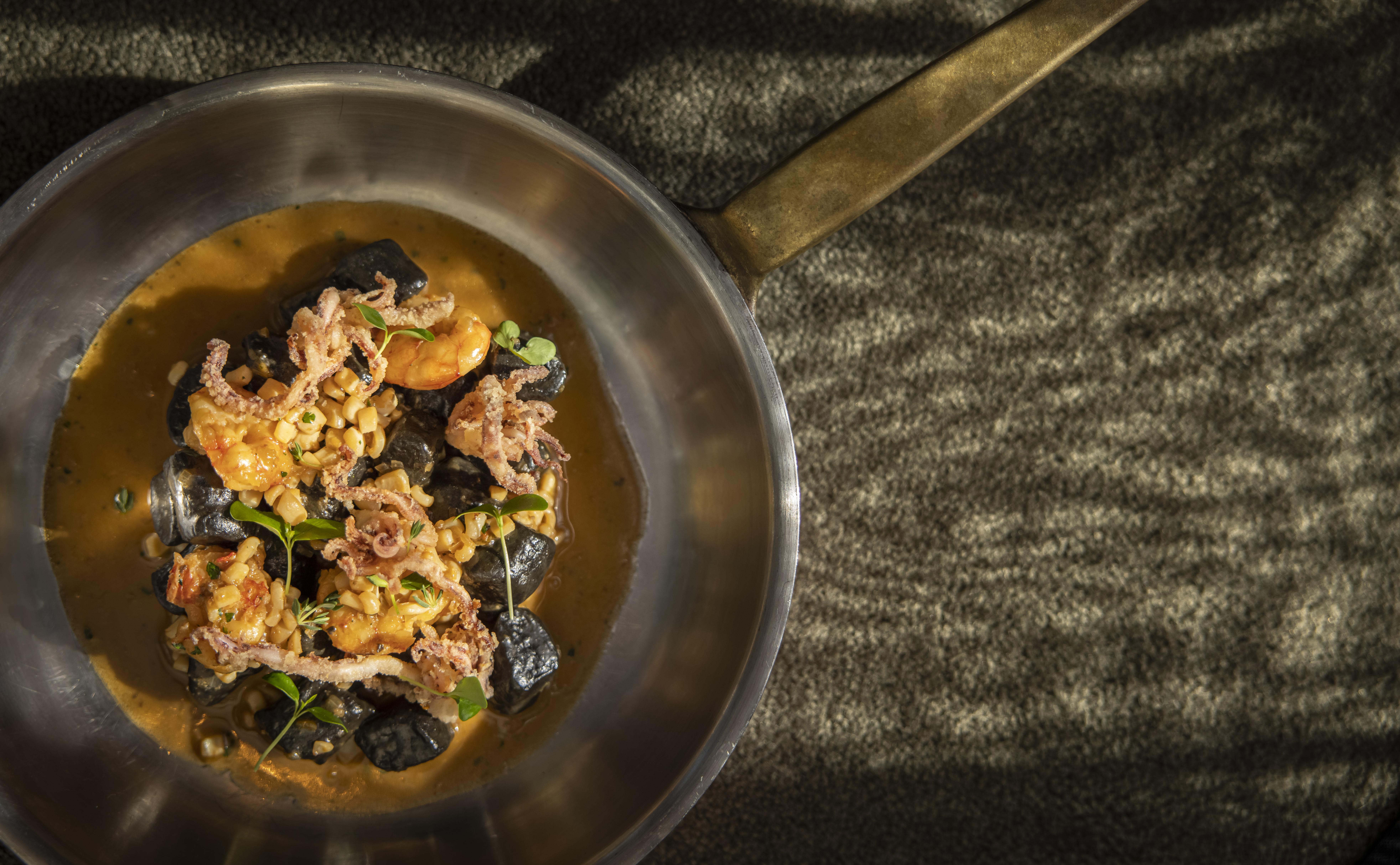 Lone Hotel By Maistra Collection Rovinj Exterior photo A pan of stewed octopus