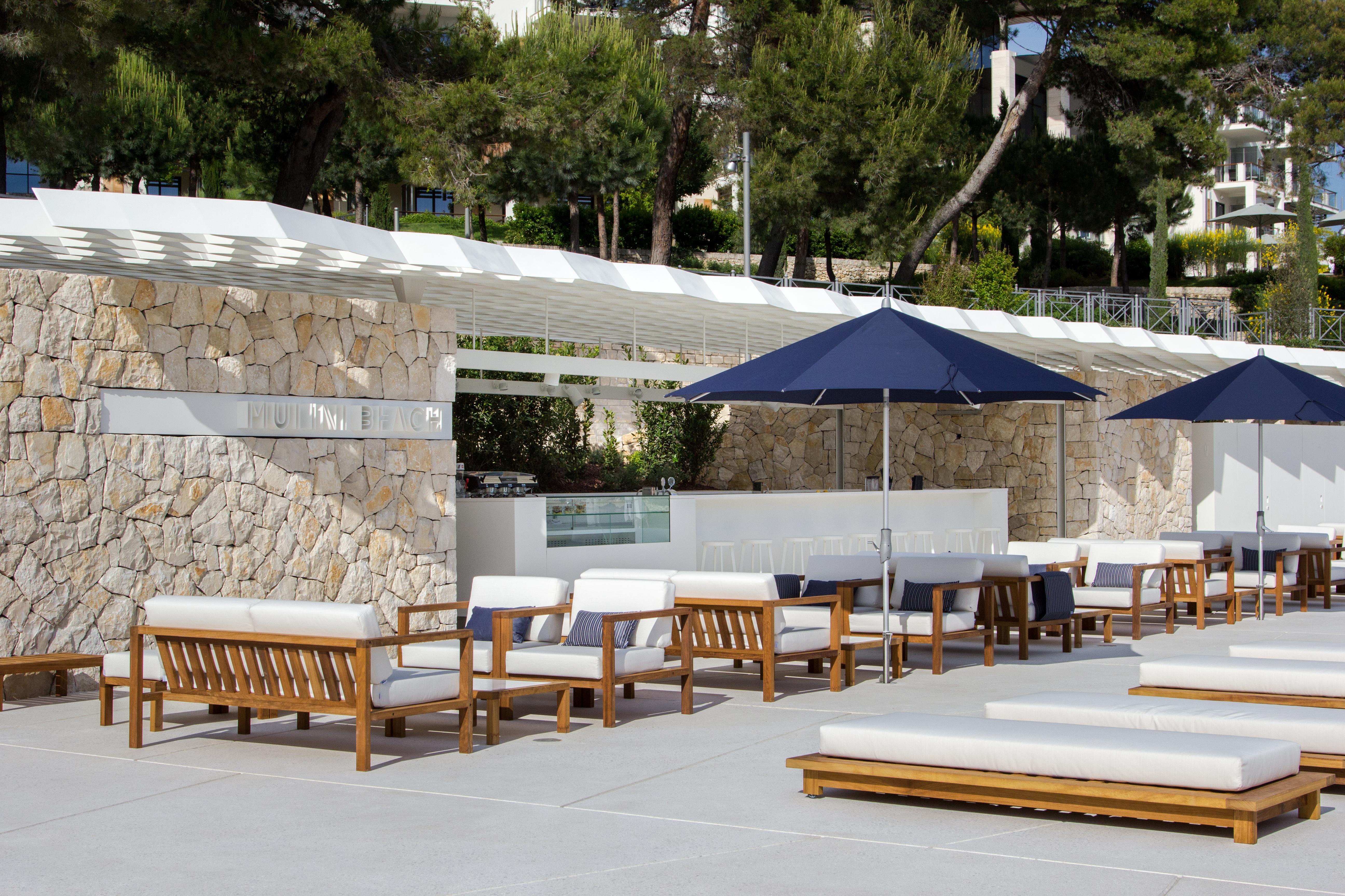 Lone Hotel By Maistra Collection Rovinj Exterior photo The beach club at the Hotel Eden Roc Capiminar