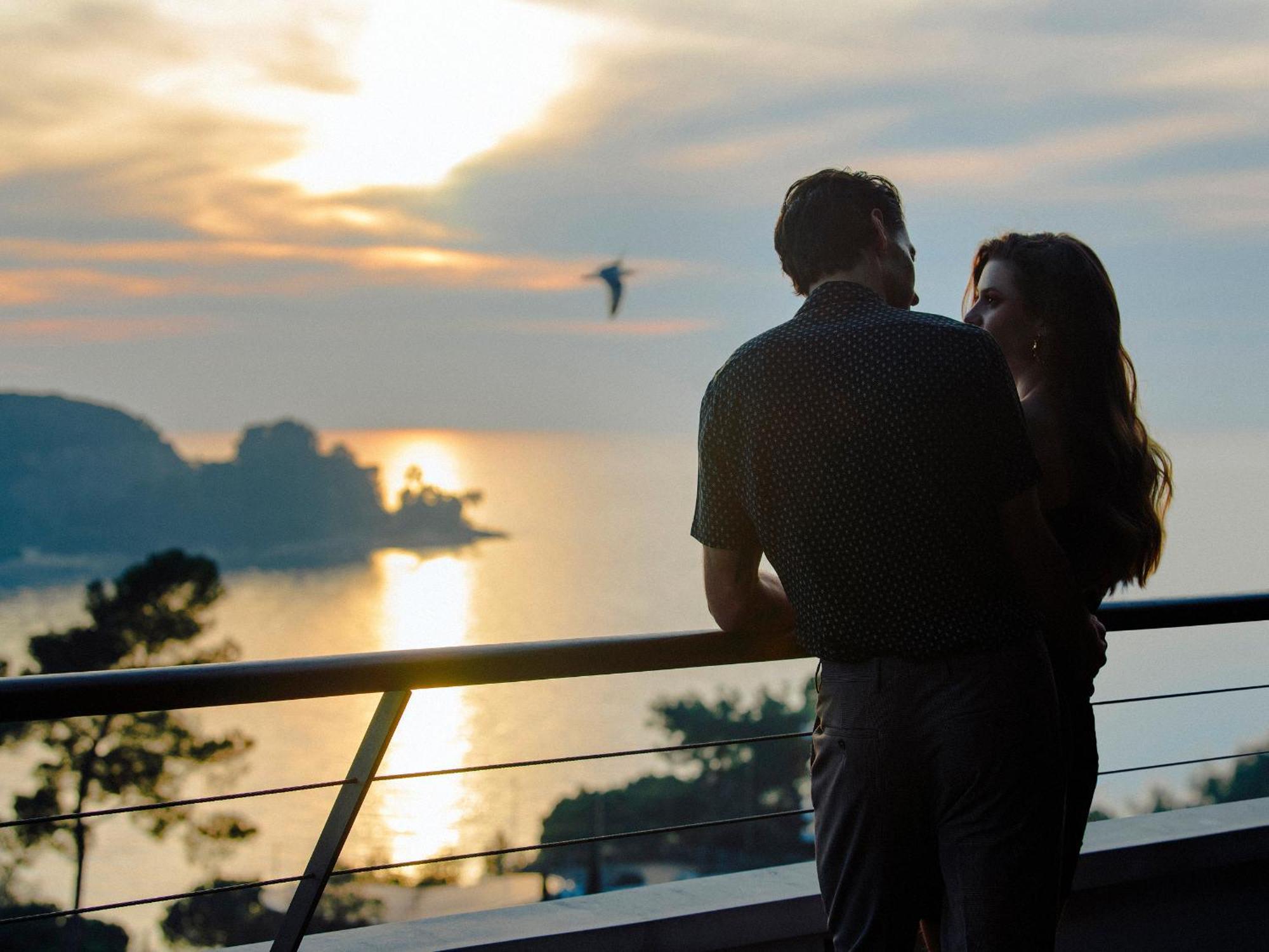 Lone Hotel By Maistra Collection Rovinj Exterior photo Sunset at the resort
